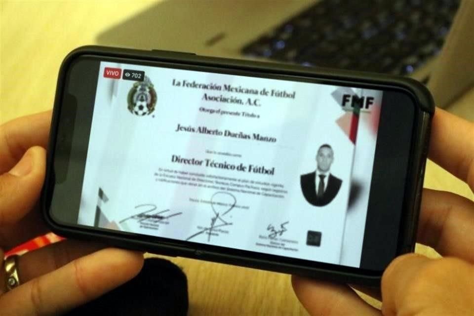 La ceremonia virtual fue organizada por la Federación Mexicana de Futbol.