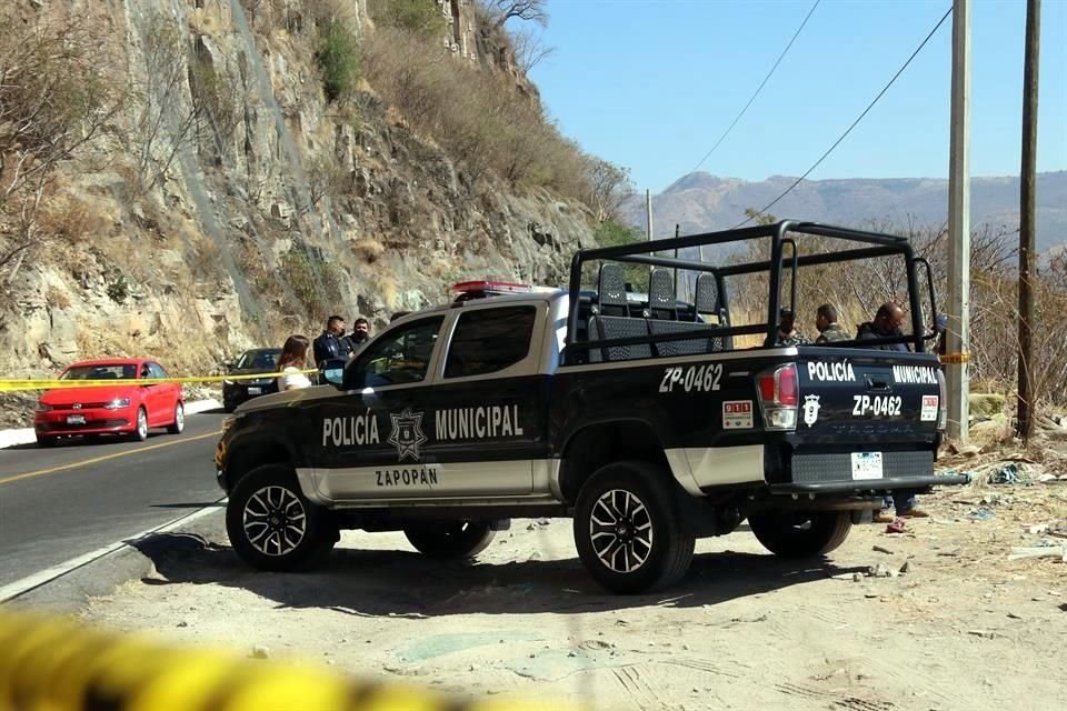 El miércoles, autoridades encontraron un cuerpo con huellas de violencia en el kilómetro 18.