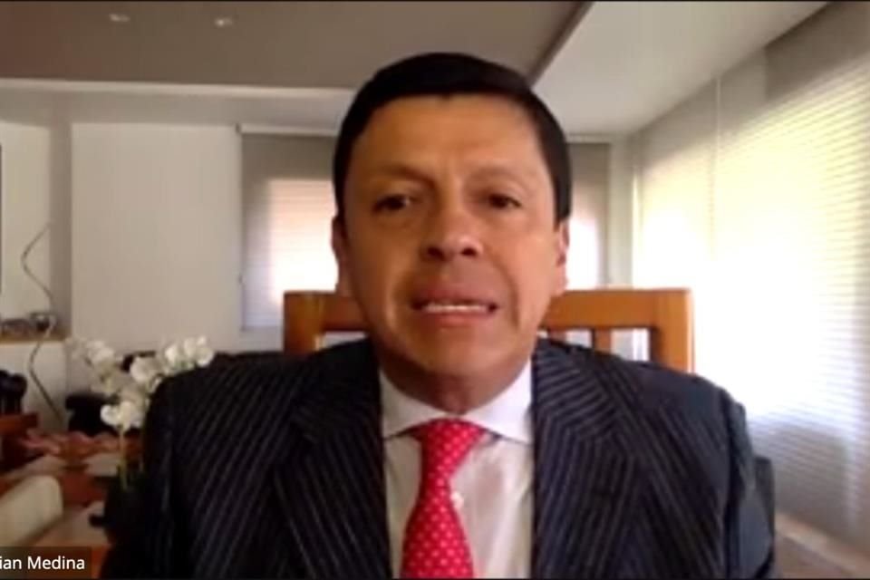 Fabián Medina Hernández, Jefe de la Oficina de la Cancillería en México.