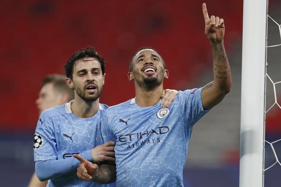 Bernardo Silva y Gabriel Jesús fueron los encargados de los goles.
