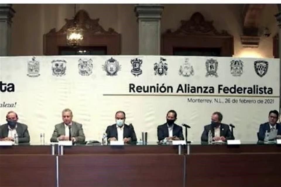 Presentan Secretarios de Desarrollo Económico de los 10 estados de la Alianza Federalista, su plataforma Invest in MX, con el contenido de información que mostrarán al mundo para atraer inversión.