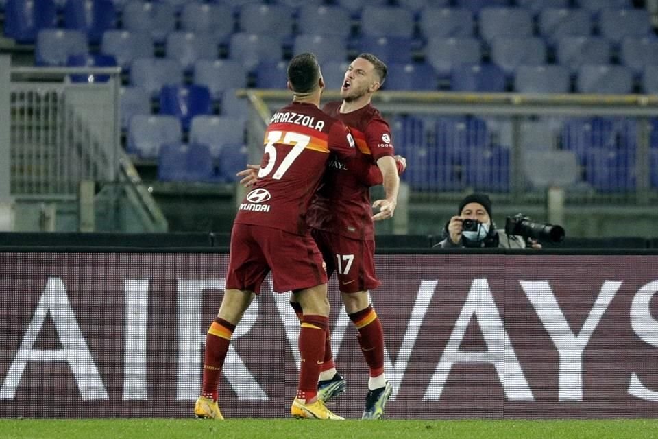 Jordan Veretout descontó para los locales.