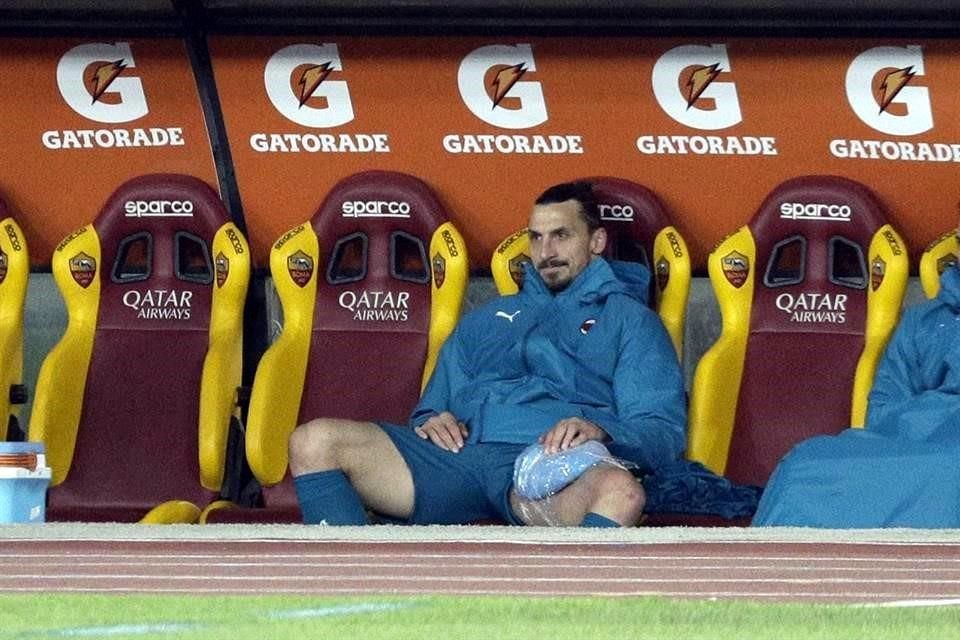 Zlatan Ibrahimovic ya sufrió tres lesiones en la temporada.