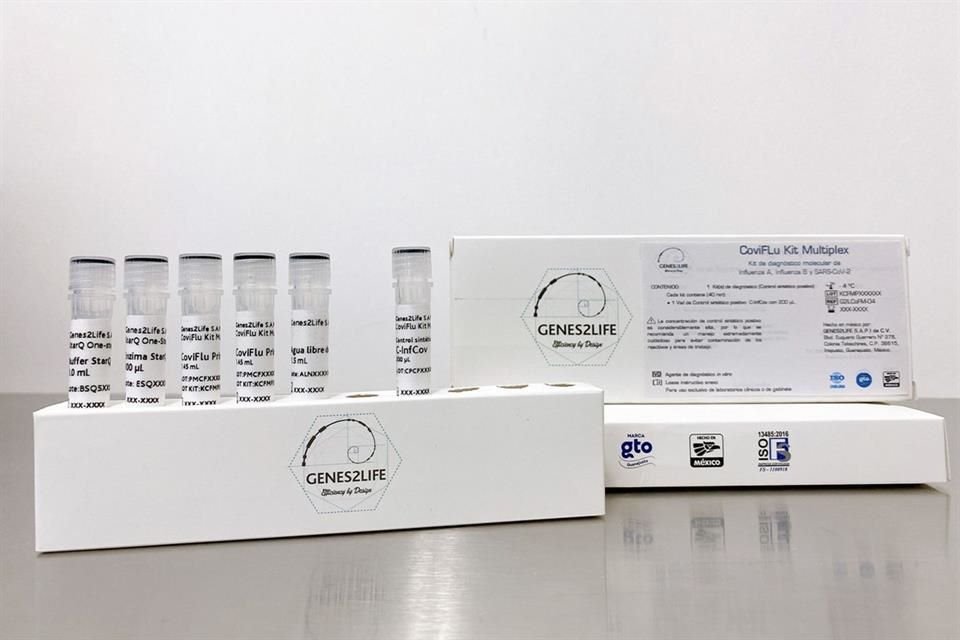 UdeG, en conjunto con Genes2Life, crearon una prueba para diagnosticar el Covid-19 y dos tipos de Influenza al mismo tiempo: Coviflu Kit.