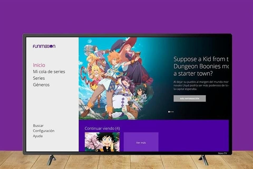 El servicio de streaming de anime ya está disponible en los dispositivos, con mil 500 horas de programación.