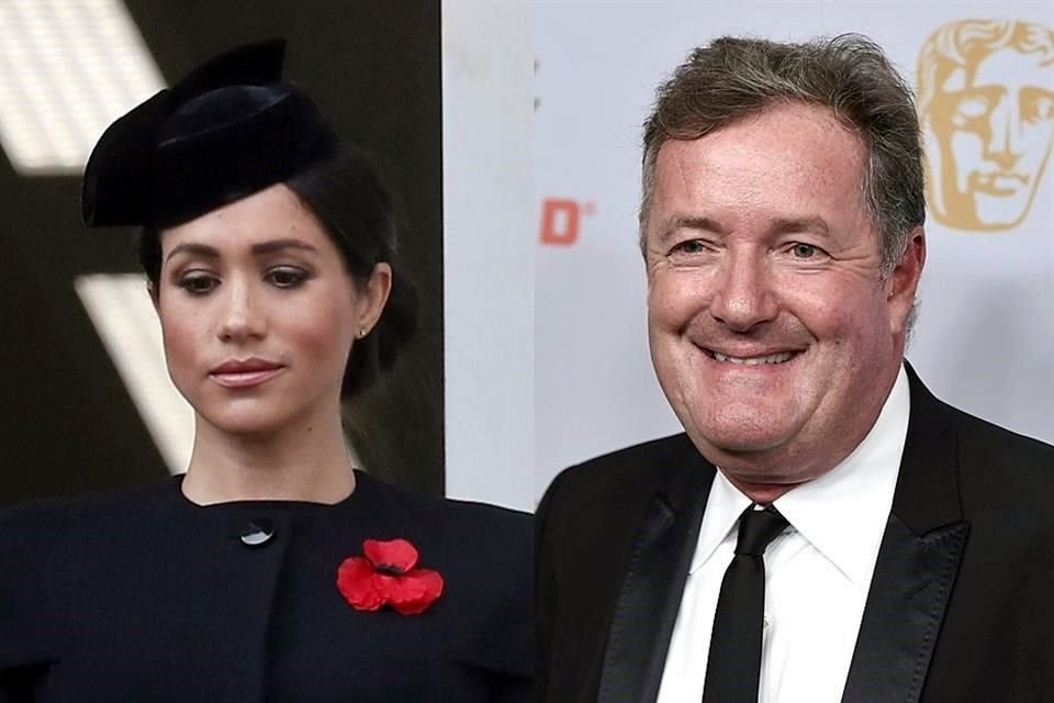 Meghan Markle presentó una queja formal contra Piers Morgan