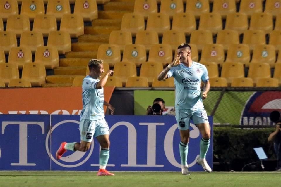 Michael Rangel adelantó a los sinaloenses al minuto 46.