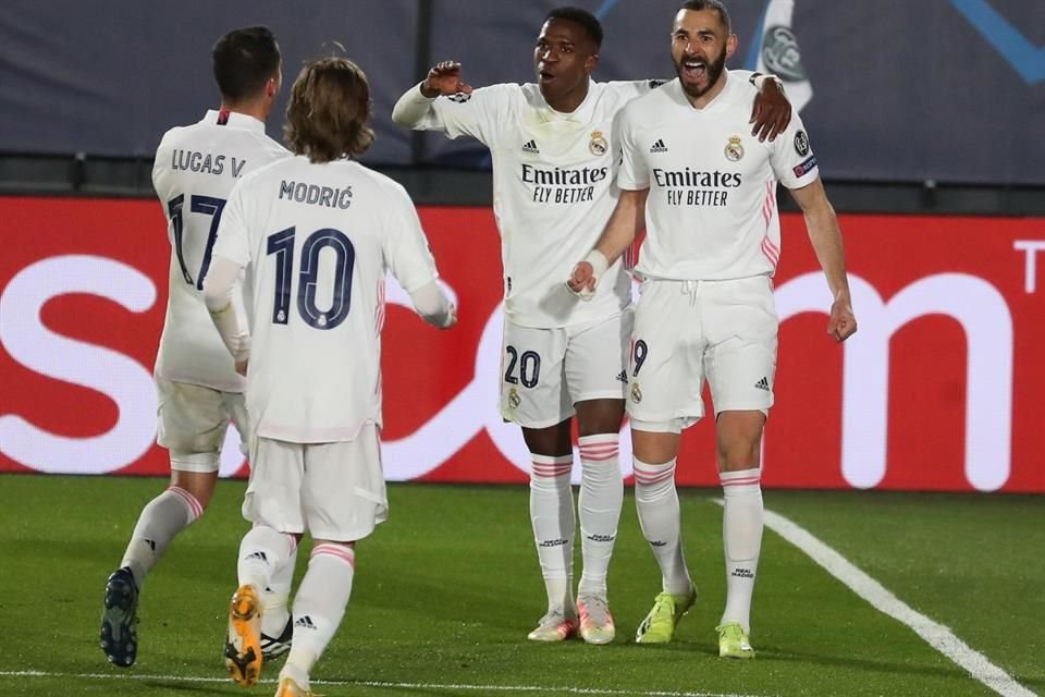 Los merengues ya están en la siguiente ronda de la Liga de Campeones.