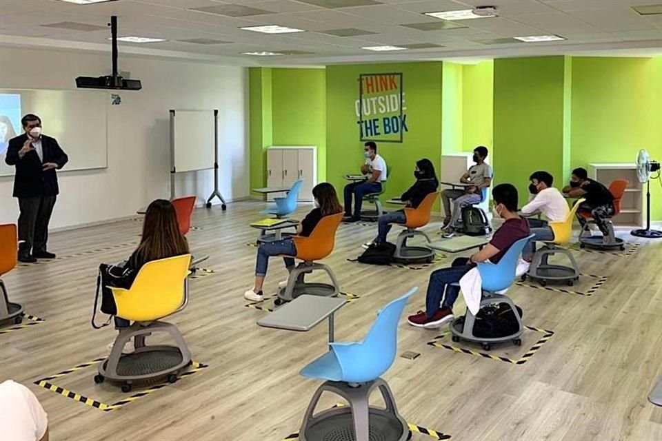 El Tec de Monterrey retomó las clases presenciales en su campus en Tuxtla Gutiérrez, Chiapas.