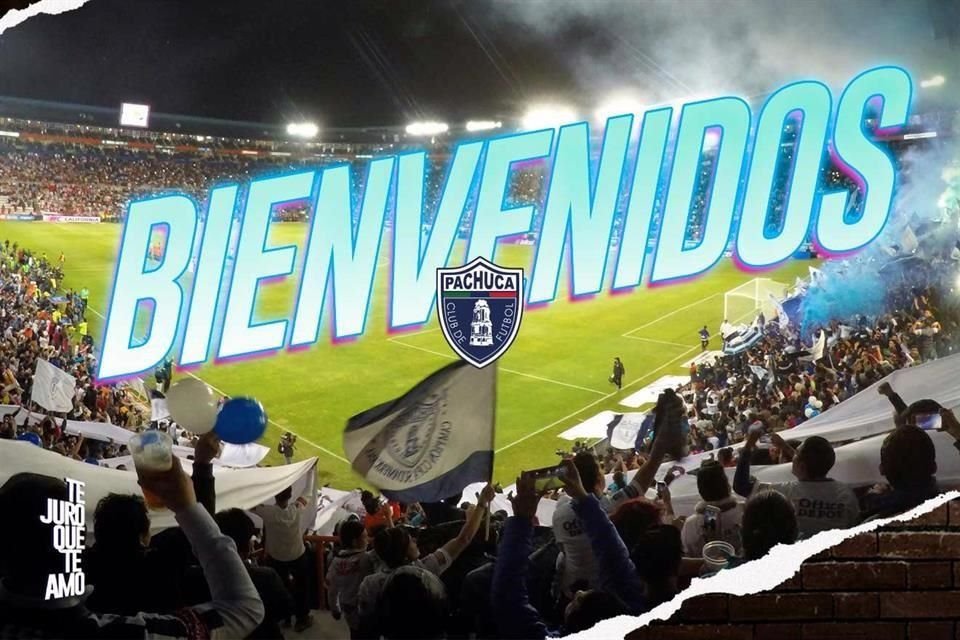 Así anunció el Club Pachuca el ingreso de la afición al Estadio Hidalgo.