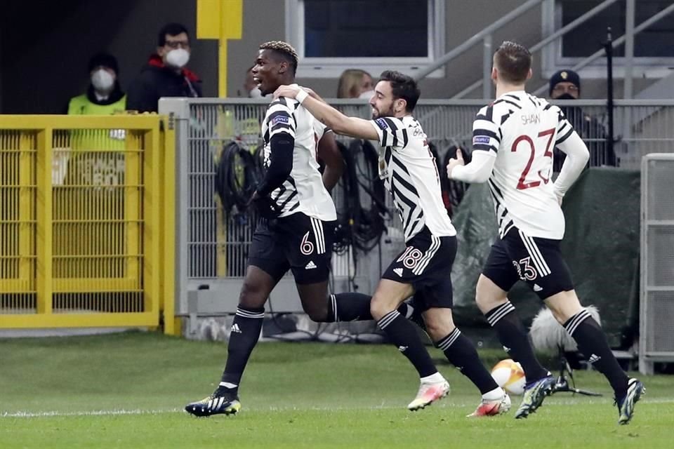Paul Pogba marcó el gol del pase.