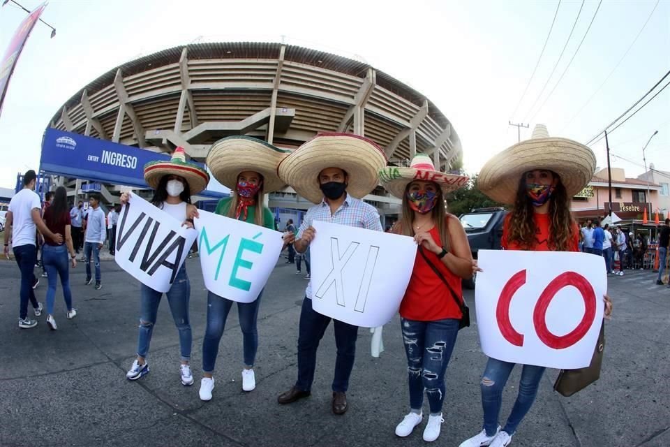 El Tri volvió al Estadio Jalisco.