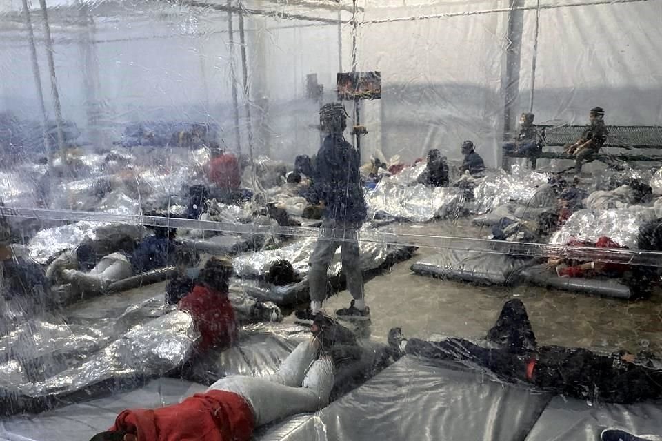 Las imágenes fueron tomadas en el centro de Donna, Texas.