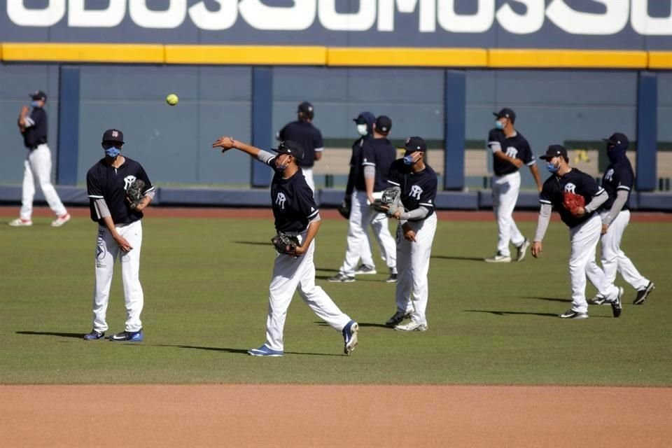 La novena regia tuvo ayer su primera práctica rumbo a la Temporada 2021 de la LMB.