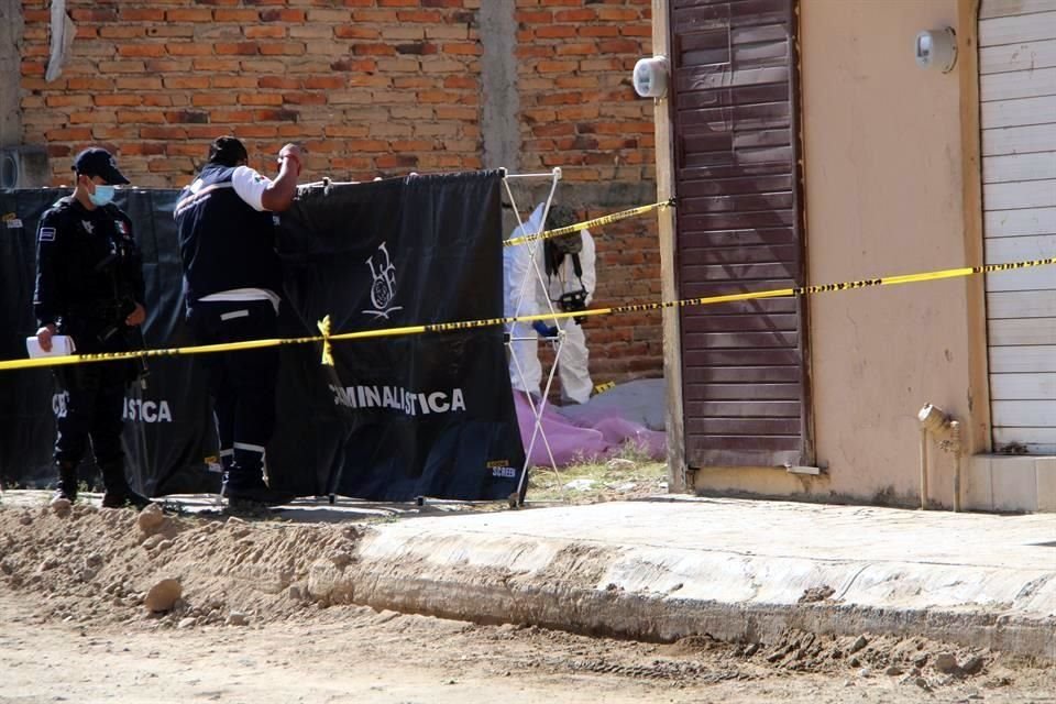 Debido a que el cadáver estaba envuelto, no se pudo saber si se trataba de un hombre o de una mujer.