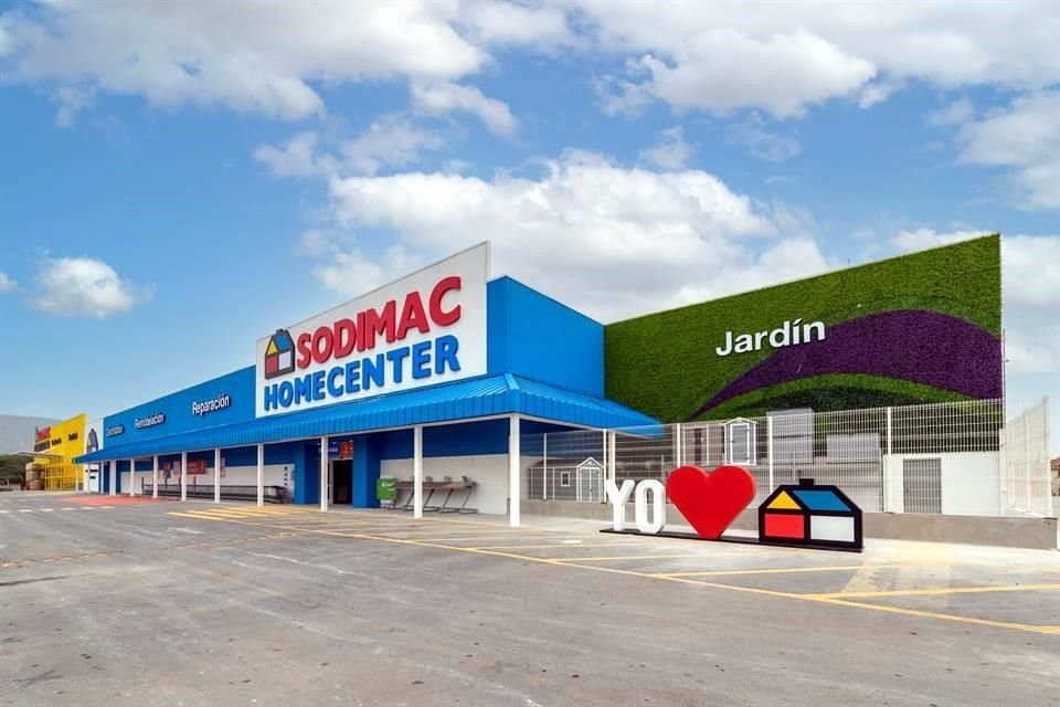 La cadena de tiendas de mejoras para el hogar ocupa un espacio de 12 mil metros cuadrados.
