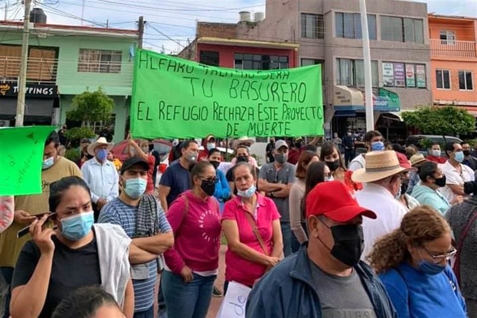 El POEL, que prevé abrir la puerta al basurero, ha desatado un conflicto social en Tala.