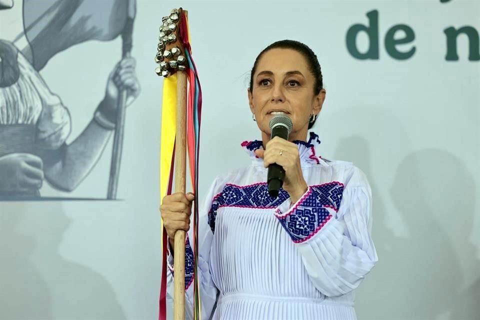 La Presidenta en Amealco, Querétaro.