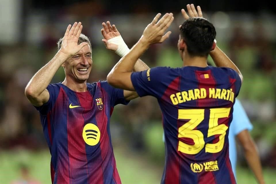Barcelona goleó 5-0 al Daegu en Corea.