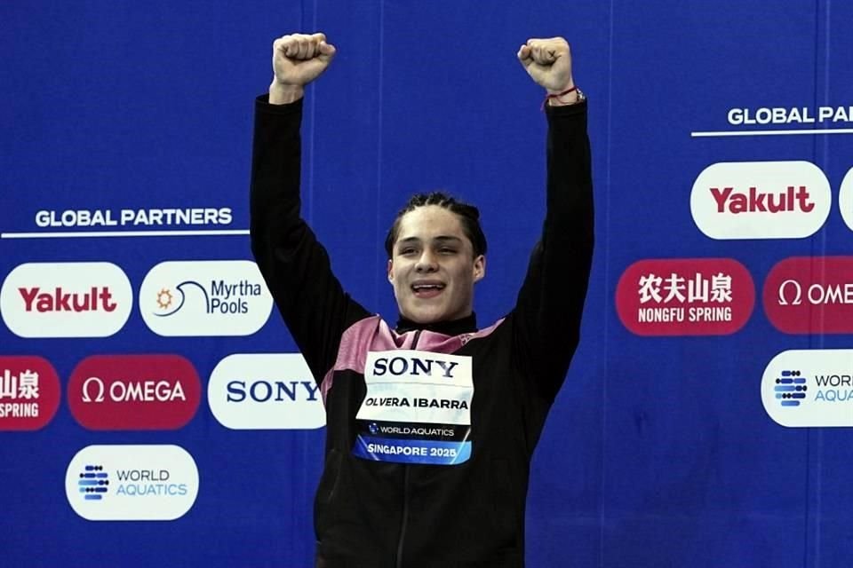 El mexicano Osmar Olvera fue reconocido por la World Aquatics como el mejor clavadista masculino del reciente Campeonato Mundial de Deportes Acuáticos.