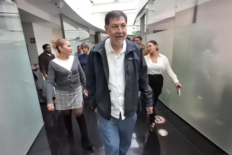 Fernández Noroña advirtió de 'golpeteo' interno en Morena y dijo que para impulsar reforma electoral primero tienen que convencer a aliados.