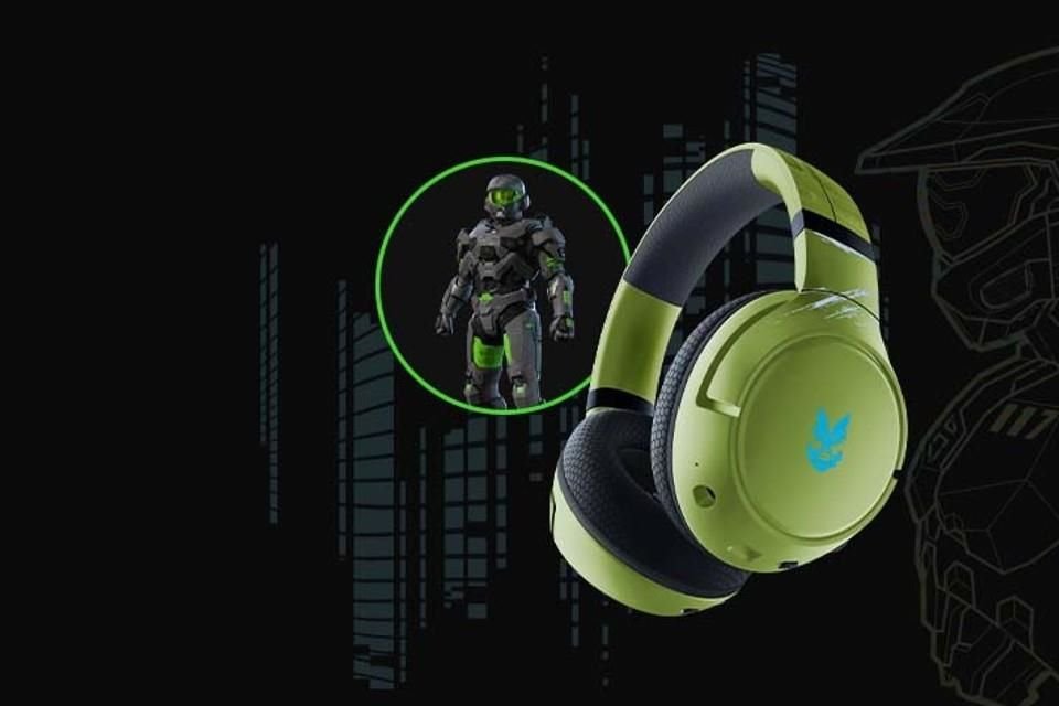 Los audífonos Kaira Pro para Xbox que incluyen altavoces de 50 mm con la tecnología Triforce Titanium.