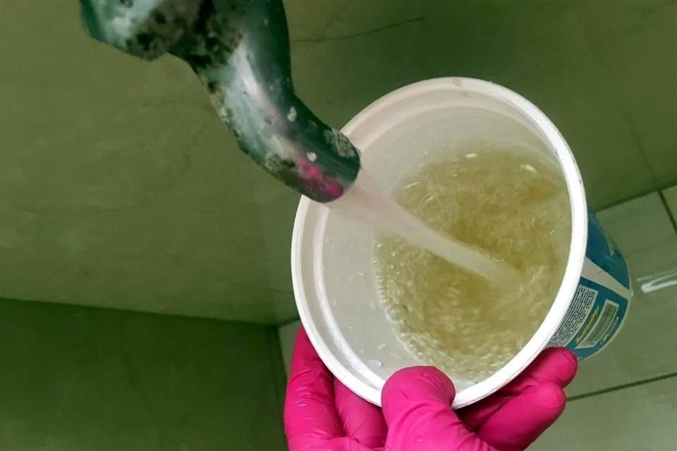 Desde septiembre de 2020 hasta la fecha se dispararon los reportes por abasto de agua turbia.