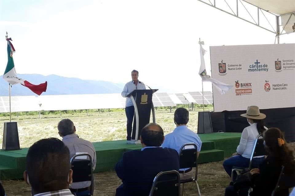 La planta fotovoltaica tuvo una inversión de 38 millones de dólares.