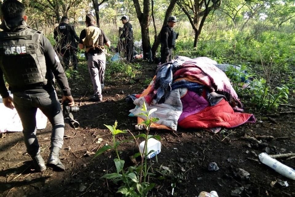 La Fiscalía descubrió en 2017 un campamento en Tala donde entrenaban jóvenes contactados con falsas promesas de empleo.