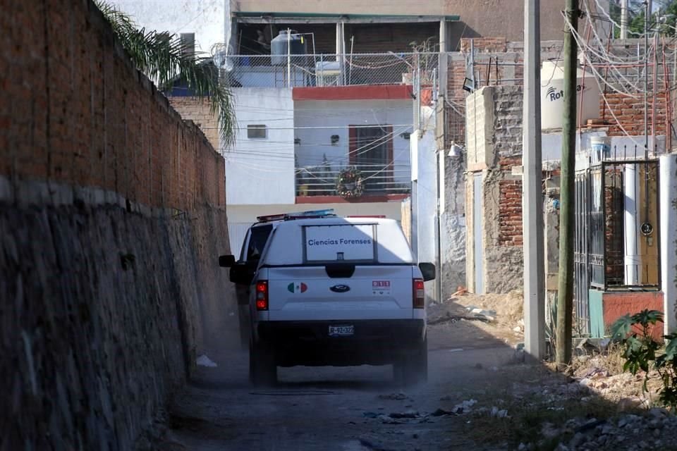 El hallazgo ocurrió sobre la Calle Iturbide, entre Patria Loma Gris, en la Colonia Santa Cruz de Las Huertas.