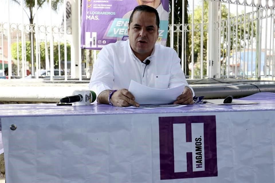 El diputado con licencia explicó que llevará la iniciativa a los legisladores que se encuentran en funciones.