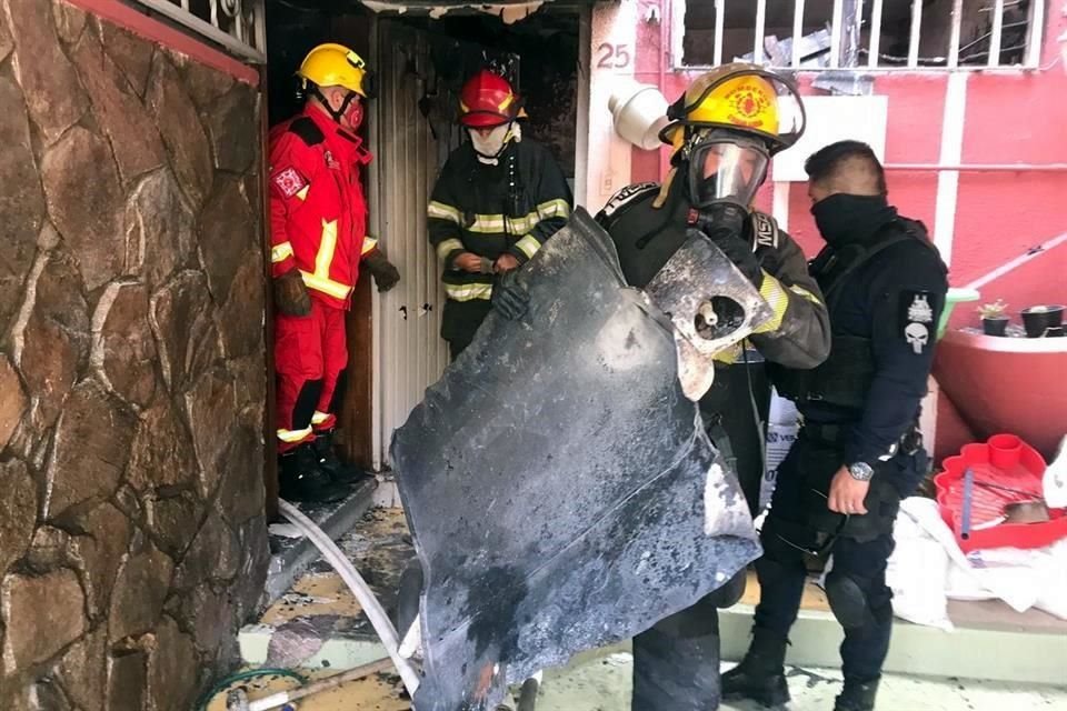 El siniestro ocurrió en la Calle Bajío, entre Gigantes y Valentín Gómez Farías.