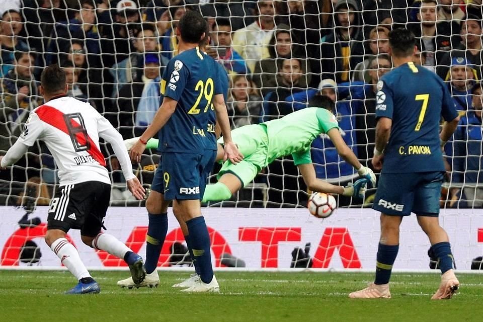 Andrada tiene marca negativa en sus Clásicos jugados en Argentina.