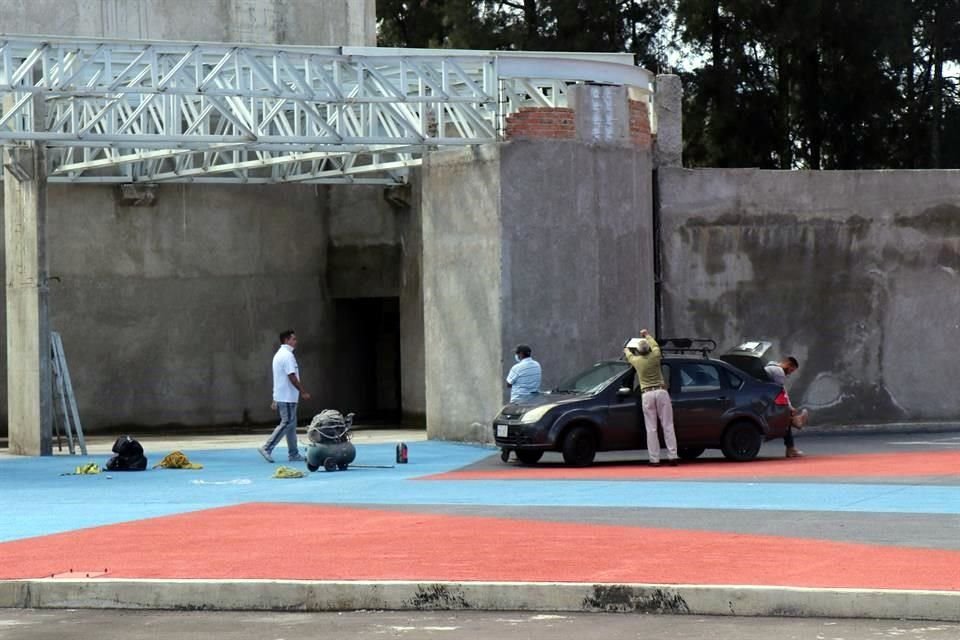La Alcaldía Coyoacán informó en febrero de 2020 que la obra del planetario llevaba un avance del 70 por ciento.