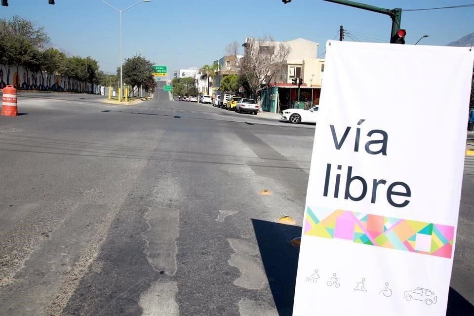 El denominado 'Corredor Seguro Alfonso Reyes', incluirá un carril exclusivo para ciclistas desde la zona de Tampiquito hasta la Universidad de Monterrey.