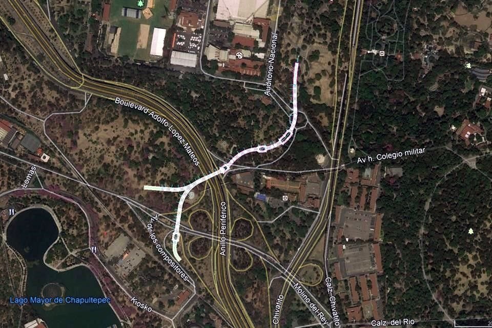 Las obras deben iniciar mañana jueves y terminar el 12 de abril de 2022.