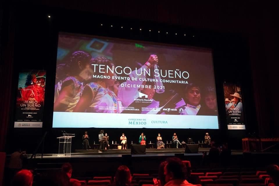 Este martes se presentaron detalles del evento de cultura comunitaria 'Tengo un Sueño'.