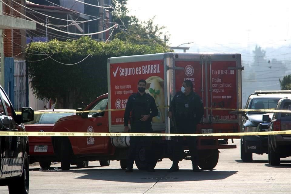 Tras la persecución, el sujeto chocó y fue detenido.