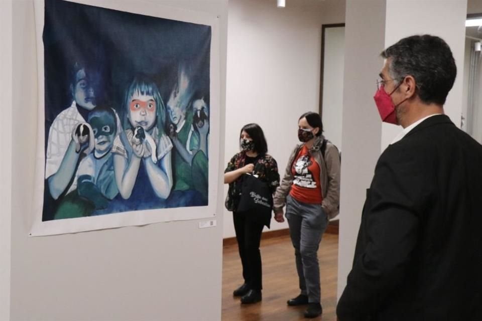 Con 'Evocaciones', exposición presentada en el Centro Cultural Juan Rulfo, artistas buscan reivindicar trabajo de sus precursoras olvidadas.