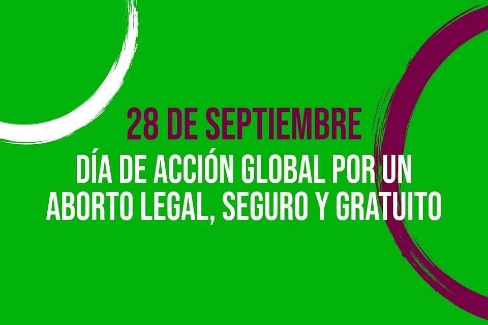 Para conmemorar el Día de Acción Global por el Acceso a Aborto Legal y Seguro, se convocó a mujeres a salir desde la Estela de Luz y el Monumento a la Revolución.