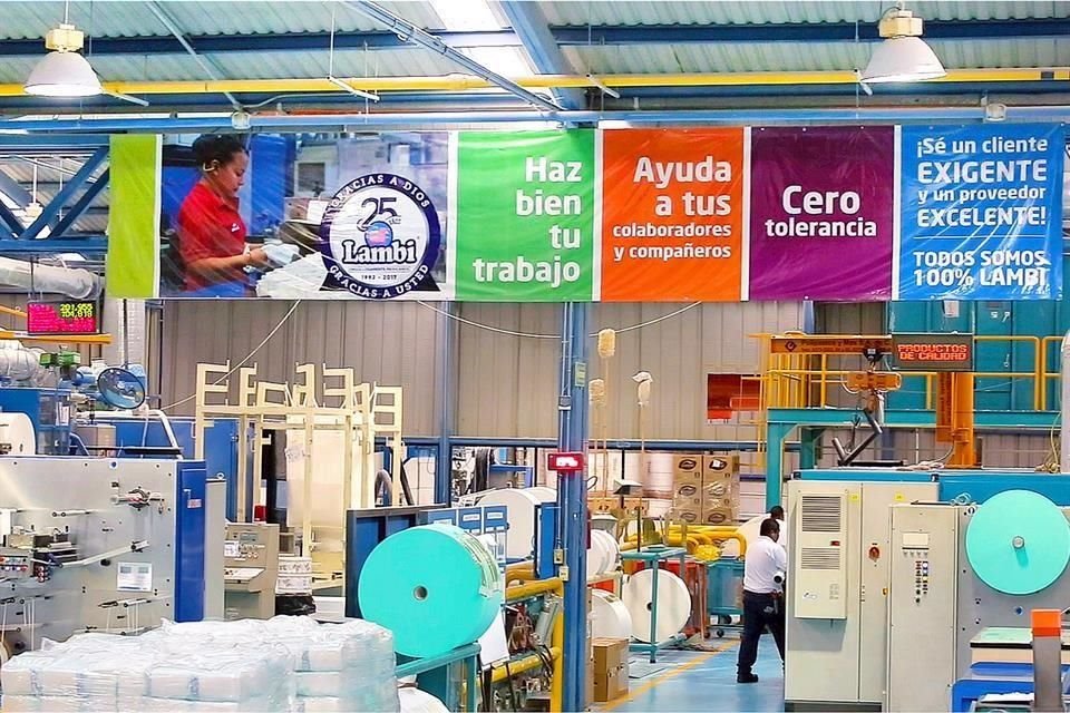 Lambi cuenta en su planta con la maquinaria más moderna del mercado.