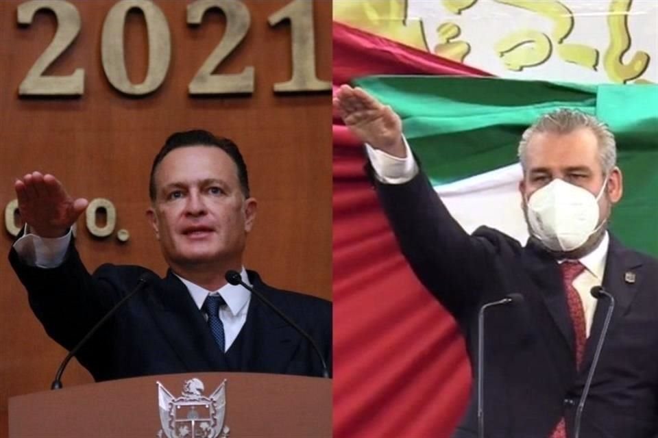 Mauricio Kuri y Alfredo Ramírez Bedolla.