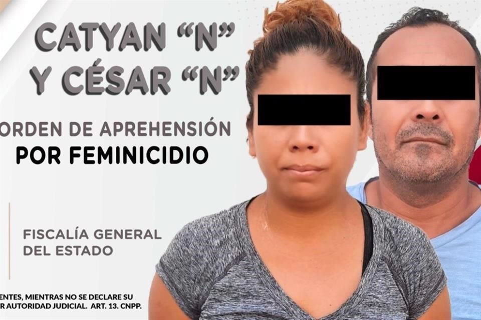 César y Catyan, de 44 y 32 años respectivamente, fueron detenidos por el feminicidio de dos menores, en Bahía de Banderas.