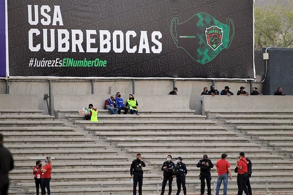 El Estadio Olímpico Benito Juárez es centro de vacunación actualmente.