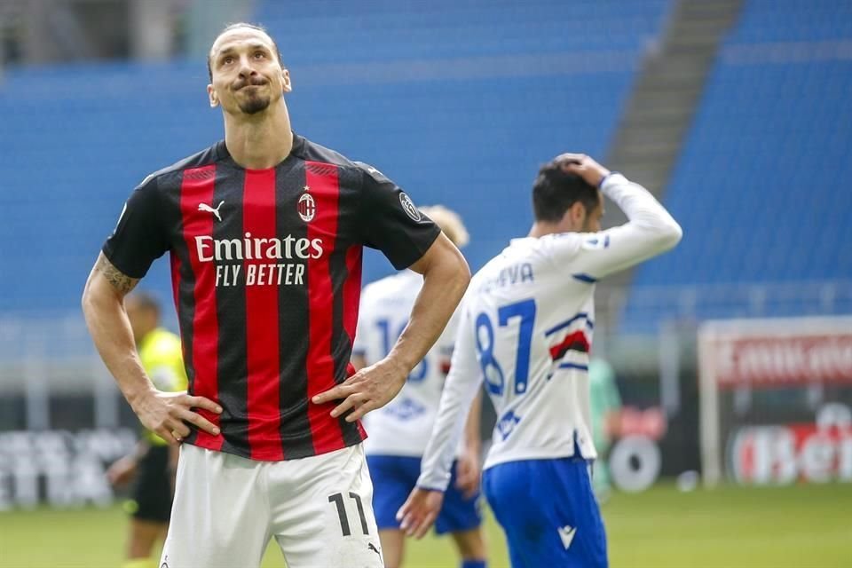Zlatan Ibrahimovic podría perderse la Euro 2020.