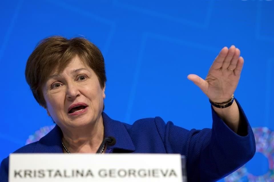 'Los riesgos y obstáculos para una recuperación global equilibrada se han vuelto aún más pronunciados' desde que el banco actualizó por última vez sus perspectivas de la economía mundial en julio, dijo Kristalina Georgieva, directora gerente del FMI. 