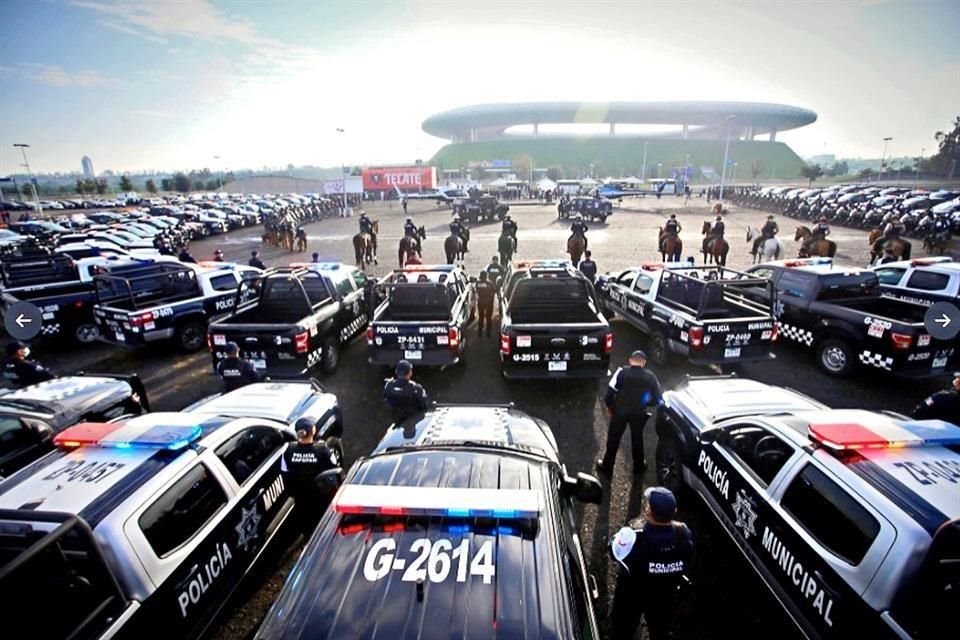 En las inmediaciones del Estadio Akron, Roberto Alarcón fue propuesto para la Coordinación Intermunicipal de Seguridad para Guadalajara y Zapopan.