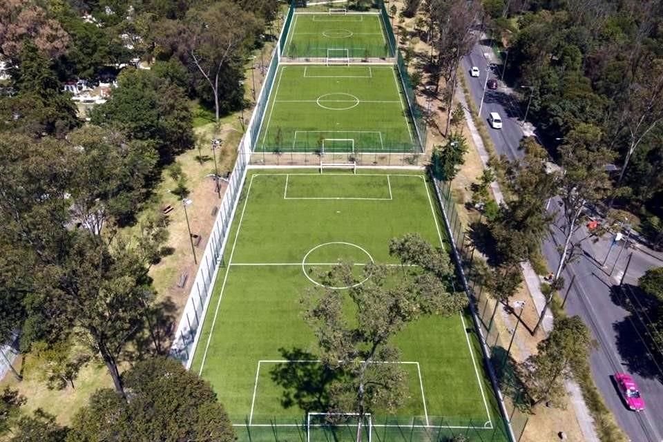 Con un costo de 60 mdp se intervinieron 3.9 hectáreas en la zona ubicada entre la Avenida Lomas y el Panteón Dolores, a cargo del Fideicomiso Pro Bosque de #Chapultepec.