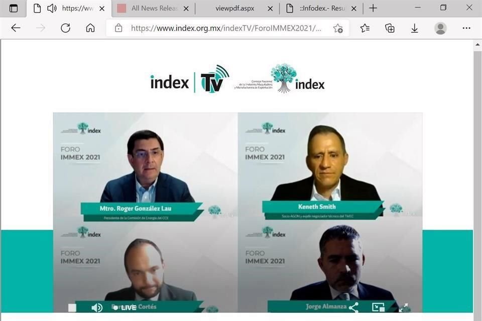 En el Foro IMMEX 2021, especialistas en comercio exterior y en el sector eléctrico, advirtieron sobre el impacto que traería la reforma eléctrica del Presidente Andrés Manuel López Obrador.