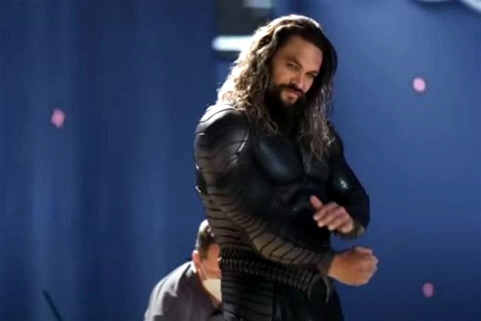 Jason Momoa dio un adelanto de cómo se rodó la segunda entrega de la cinta que estelariza: 'Aquaman and the Lost Kingdom'.